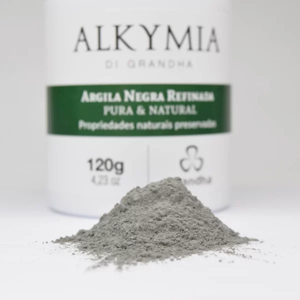 Arcilla negra con acción antiedad y antiestrés, para la piel y el cabello