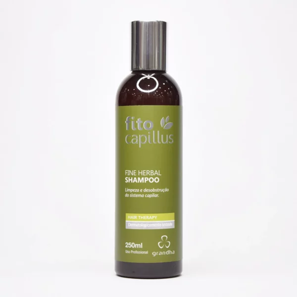 Champú Fine Herbal especial para una limpieza suave y equilibrante, ideal para cueros cabelludos sensibles