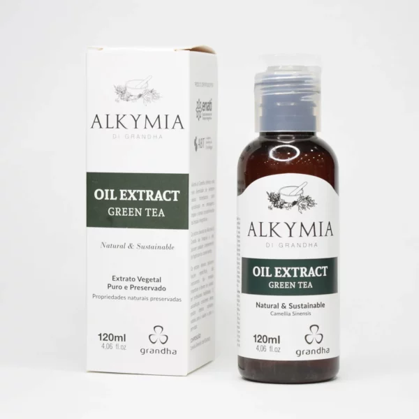 Oil Extract Green Tea verde ofrece beneficios excepcionales para la piel y el cabello