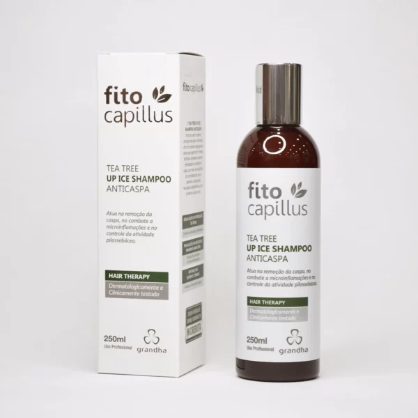 Tea Tree Up Ice Shampoo para combatir la caspa, la seborrea y otros trastornos de la grasa del cuero cabelludo